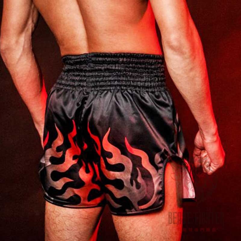 【畢斯特】Fairtex 2023 新款 熔岩 Lava L 現貨 泰拳褲 運動短褲 拳擊 踢拳 泰拳-細節圖7