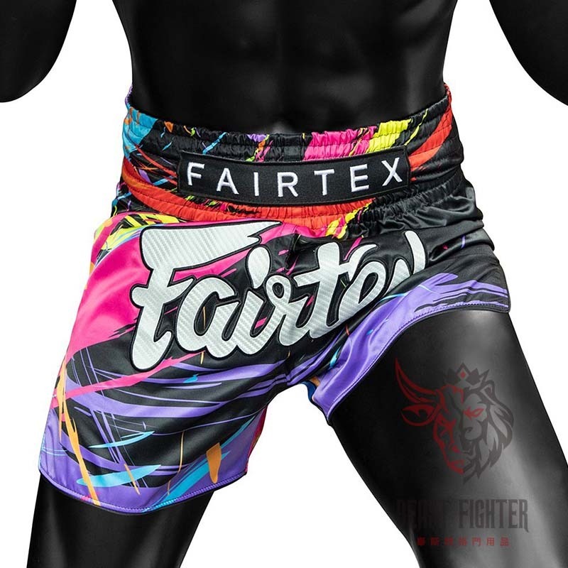 【畢斯特】Fairtex 2024 最新款 音樂祭典 黑款 現貨 泰拳褲 運動短褲 拳擊 踢拳 泰拳-細節圖3