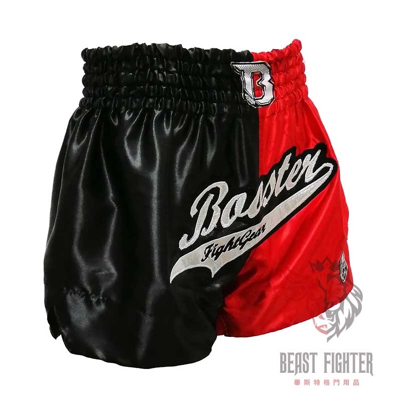 【畢斯特】Booster 紅黑撞色 M / XL 現貨 泰拳褲 運動短褲 拳擊 踢拳 泰拳-細節圖3