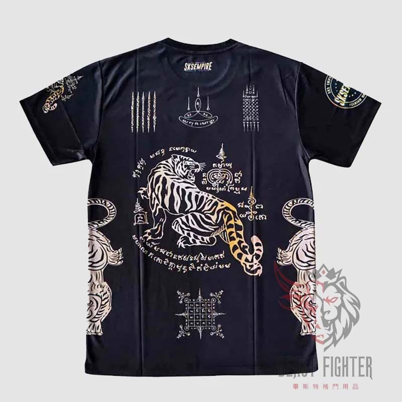 【畢斯特】SKSEMPIRE SKS S / M / XL 現貨 黃金猛虎 T恤 排汗衣 運動衣 泰國製造-細節圖2