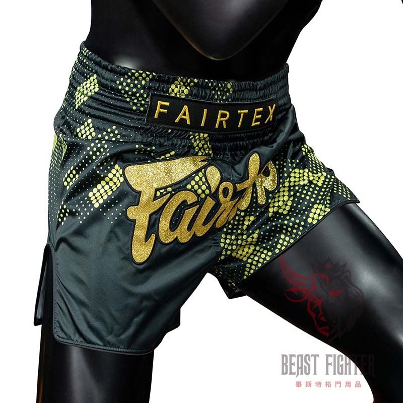 【畢斯特】Fairtex 2024 新款 金誠之心 L 現貨 泰拳褲 運動短褲 拳擊 踢拳 泰拳-細節圖4