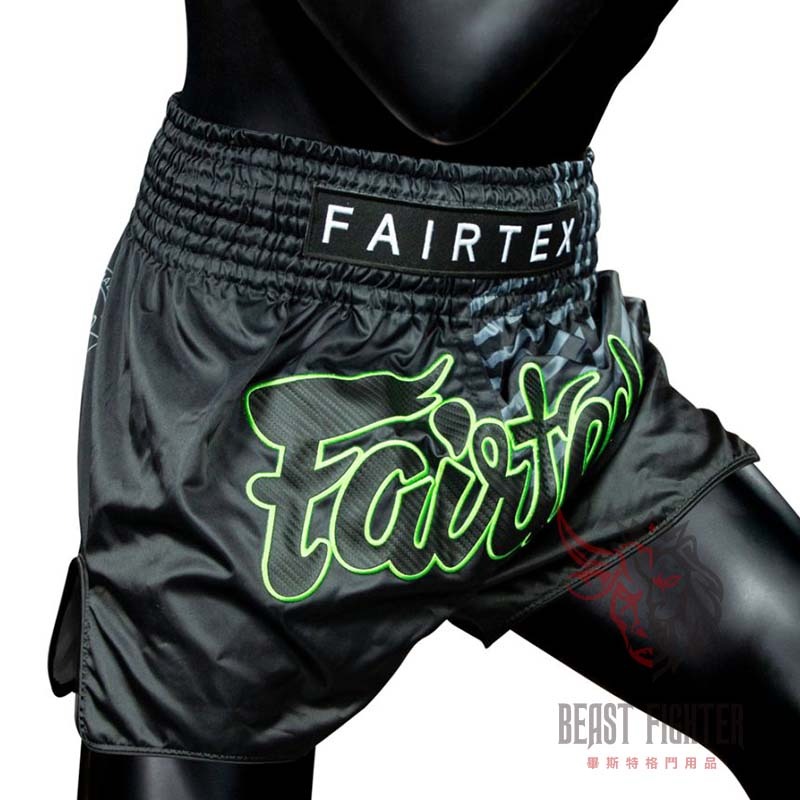 【畢斯特】Fairtex 2024 新款 疾速 RACER L / XL 現貨 黑色 泰拳褲 運動短褲 拳擊 踢拳 泰拳-細節圖3