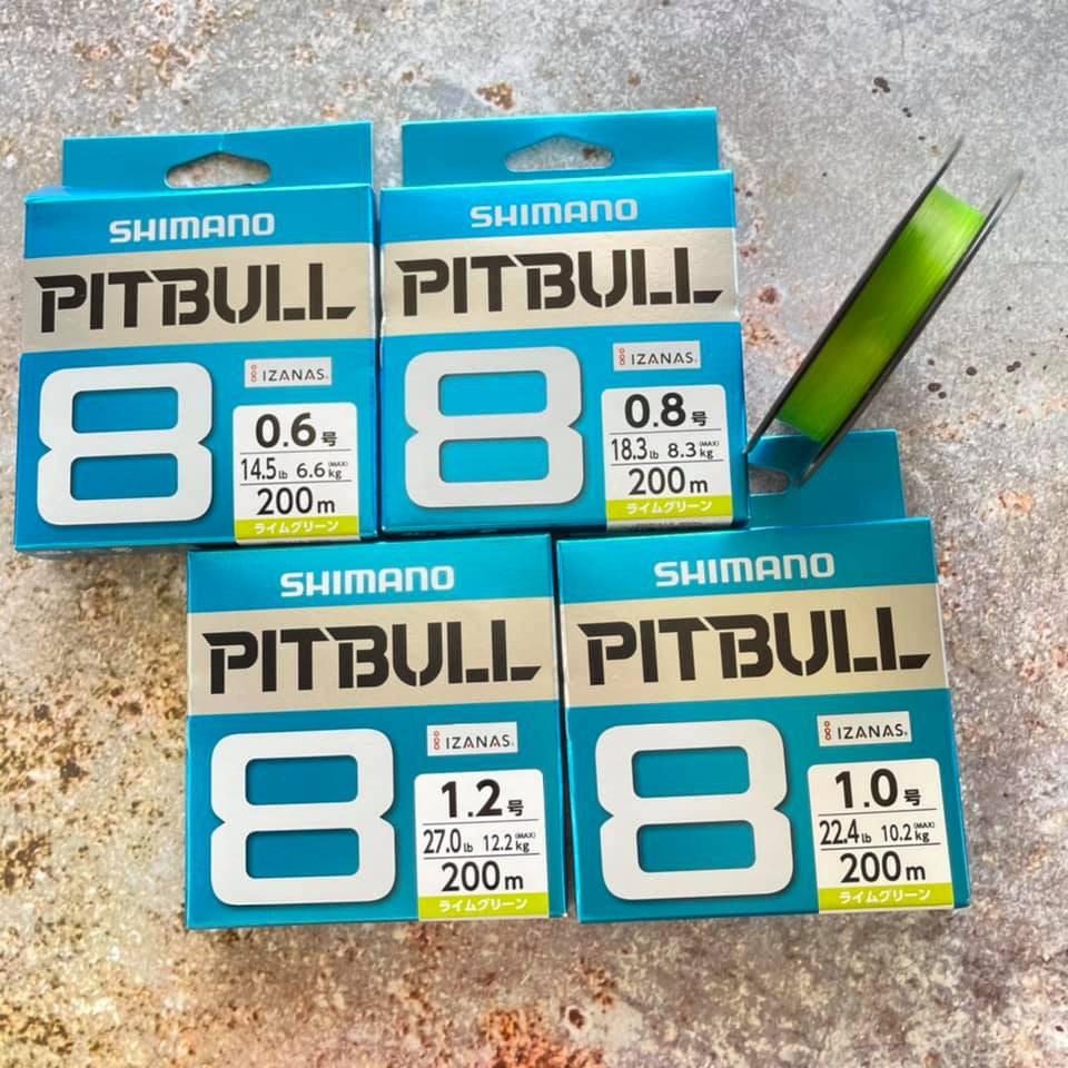 SHIMANO PITBULL PL-M68R 8股編織 0.6號、0.8號、1.0號、1.2號 200M 綠色 特價中-細節圖2