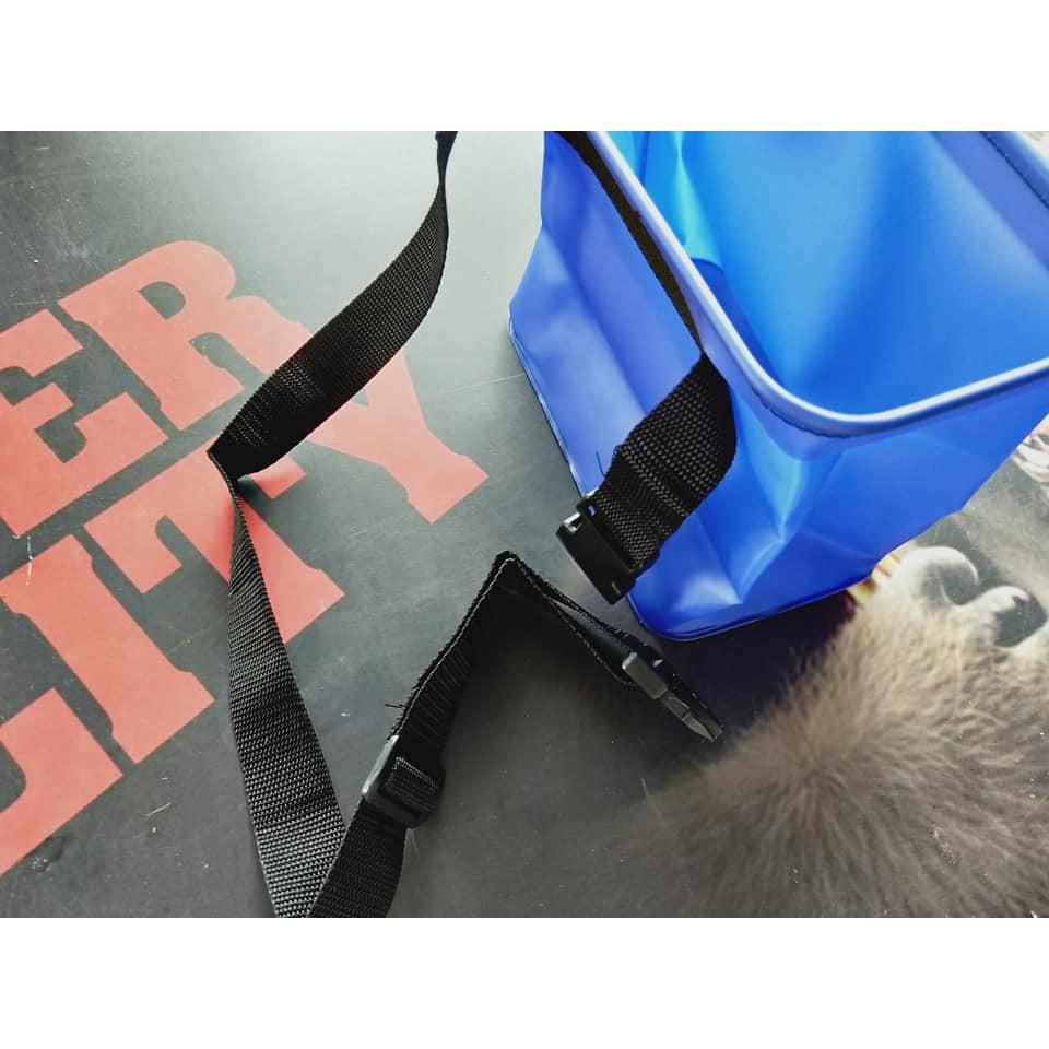 沙梭季節 沙梭袋 繫於腰上，方便又實用 還可以收納喔！(顏色隨機)-細節圖2