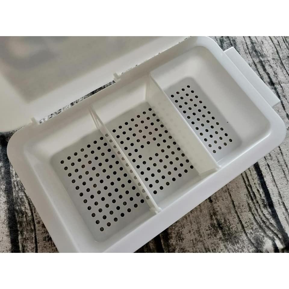 TAKA SANYO Granrio 餌盒 南極蝦專用盒子~磯釣 誘餌桶專用 南極蝦餌盒-細節圖2