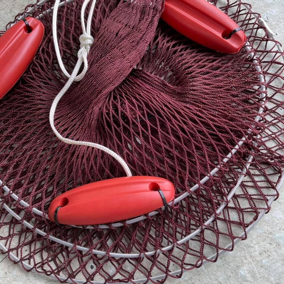 手工 加強尼龍網 三層水庫網 浮球網 付乒乓 活漁網 浮水網-細節圖2