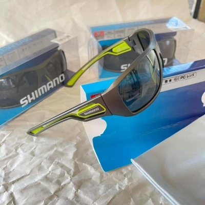 SHIMANO HG-008M 太陽眼鏡 偏光鏡 釣魚專用眼鏡 綠框 現貨