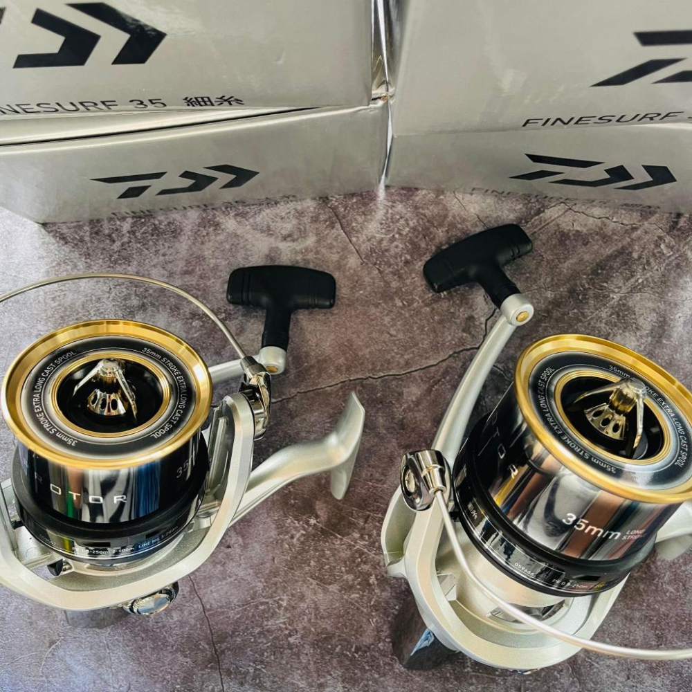DAIWA FINESURF 35 遠投 捲線器 磯投 細系 太系-細節圖2
