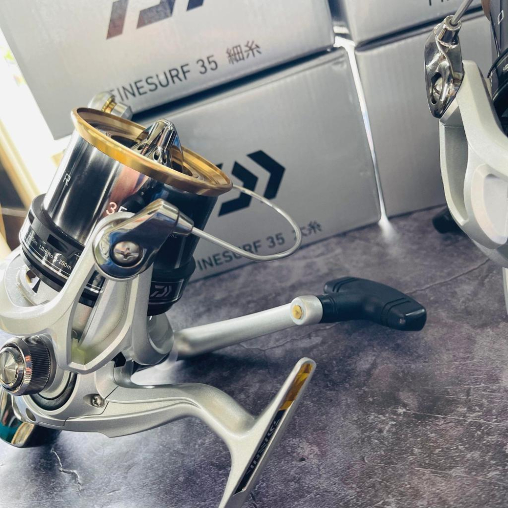 DAIWA FINESURF 35 遠投 捲線器 磯投 細系 太系-細節圖3