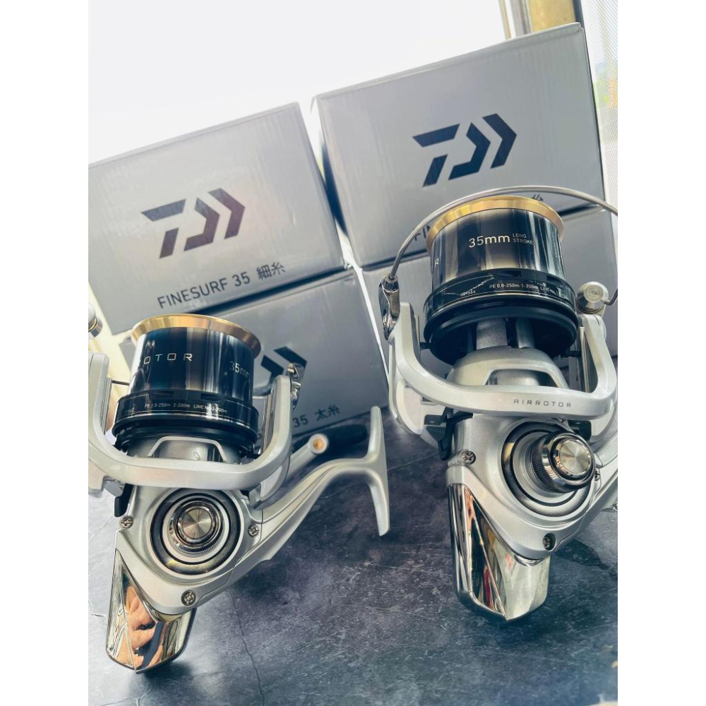 DAIWA FINESURF 35 遠投 捲線器 磯投 細系 太系-細節圖4