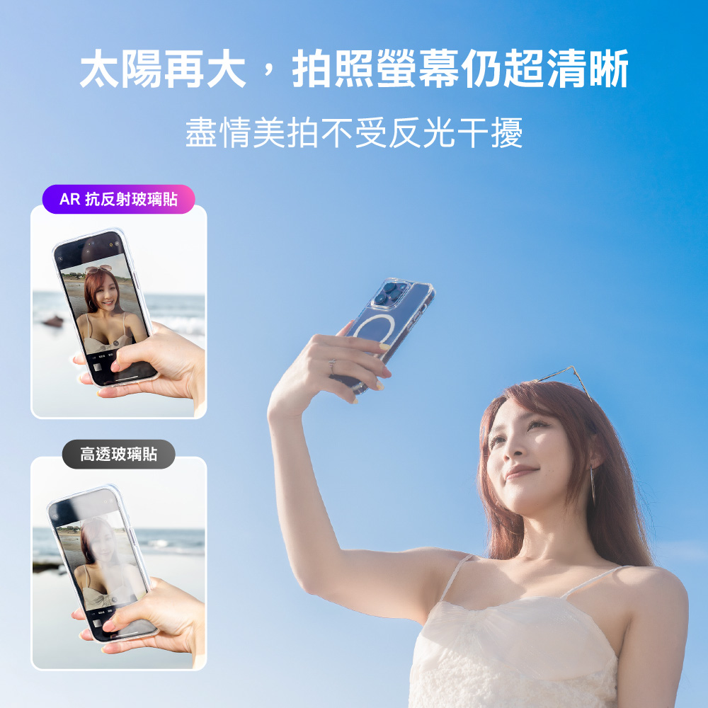 【Hoda 保護貼】AR抗反射 iPhone 16 15 14 13 Pro Max Plus保護貼 太空艙補充包-細節圖8