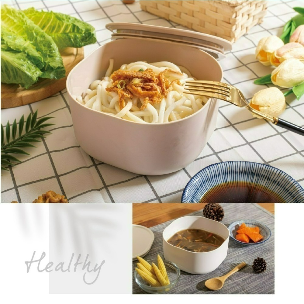 現貨快速出貨✨【ZING心穎良品 日日便當盒 全配 簡配】可微波 可蒸煮 耐酸鹼 台灣製造 便當 公司貨 餐盒-細節圖6