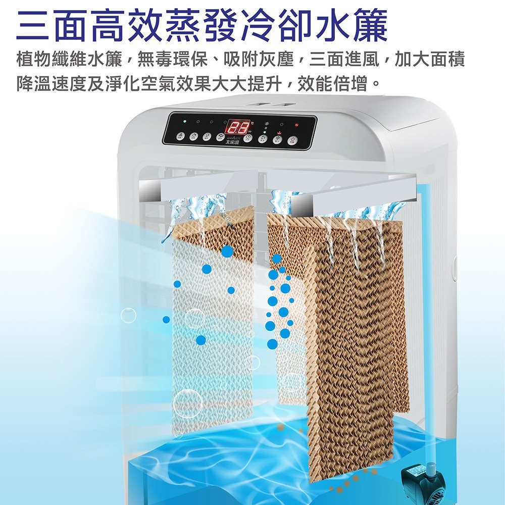 現貨免運公司貨保固✨原廠直送【大家源 分離式冰涼水冷扇 30L TCY-893002】水冷氣 冰涼扇-細節圖7