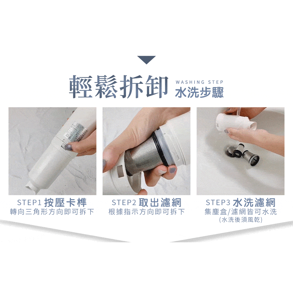 現貨免運公司貨保固🏆【ikiiki伊崎 極輕量無線吸塵器 IK-VC8001】超輕量 車用 家用 無線 附發票-細節圖10