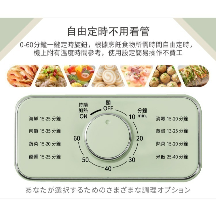 現貨公司貨保固【SONGEN 松井 多功能 雙層蒸煮鍋 SG-1011MS】蒸鍋 電鍋 美食鍋 電煮鍋 料理鍋-細節圖5