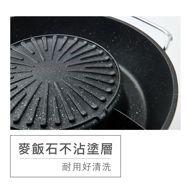 大促銷！現貨免運公司貨保固【Kolin歌林 韓式煮烤鴛鴦電火鍋 KHL-MN366】電火鍋 電烤盤 鴛鴦鍋│質感家電-細節圖6
