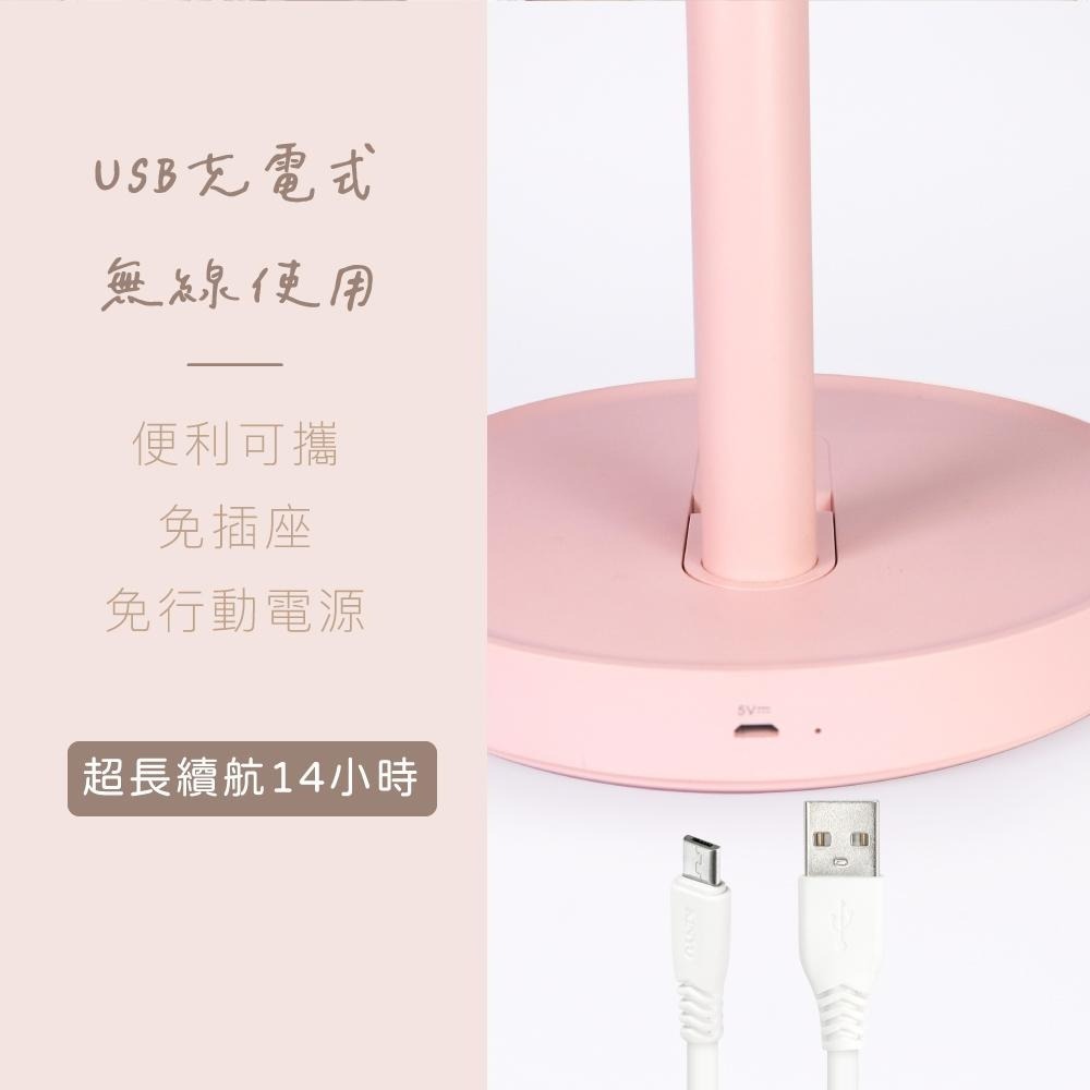 現貨公司貨保固✨【KINYO 無線LED化妝鏡檯燈 PLED-4218】 檯燈 化妝鏡 燈 美妝燈 附發票-細節圖8