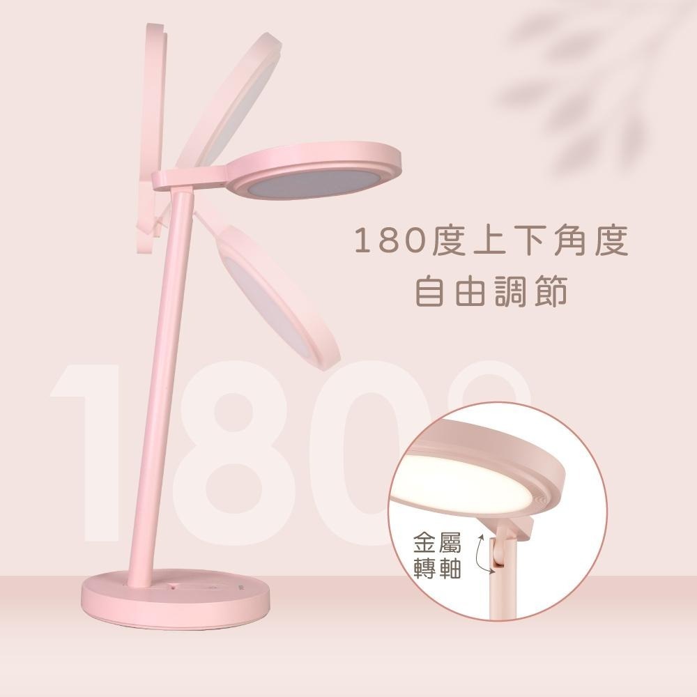 現貨公司貨保固✨【KINYO 無線LED化妝鏡檯燈 PLED-4218】 檯燈 化妝鏡 燈 美妝燈 附發票-細節圖9