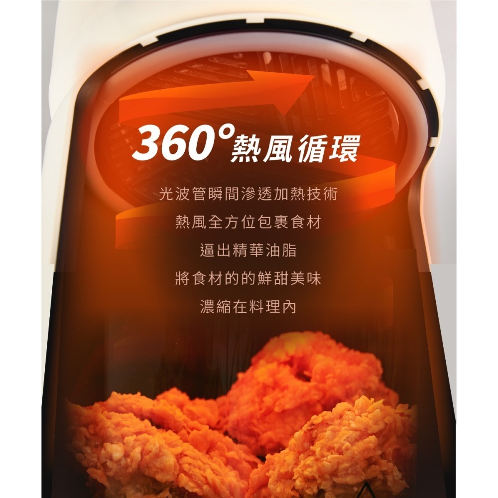 現貨公司貨保固✨【G-PLUS 樂透鍋 智慧玻璃氣炸鍋 GP-J02】玻璃氣炸鍋 氣炸料理 健康 氣炸鍋-細節圖7