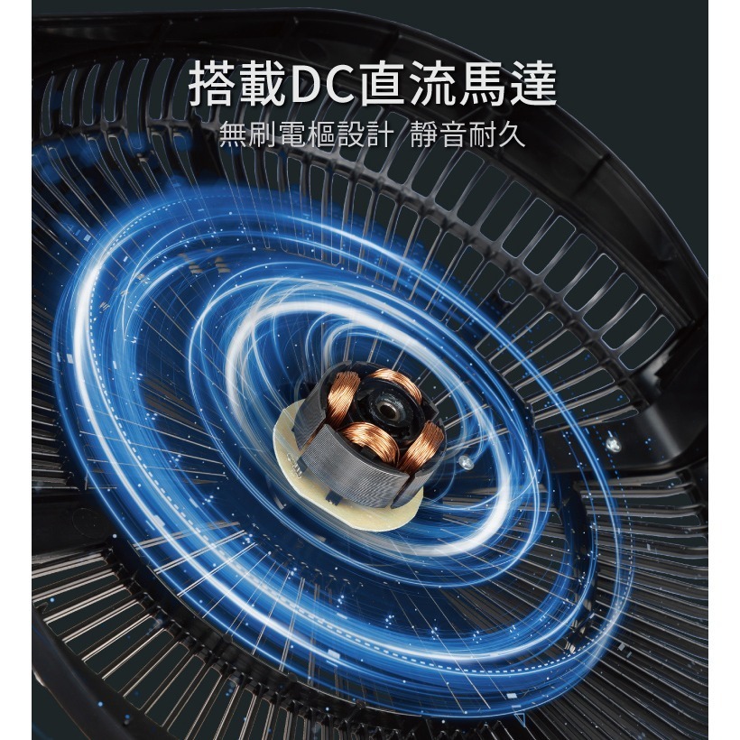 現貨免運公司貨保固✨【kokomo 升降摺疊DC充電風扇 KO-S2034】充電 無線 可攜帶 折疊 好收納 露營-細節圖5