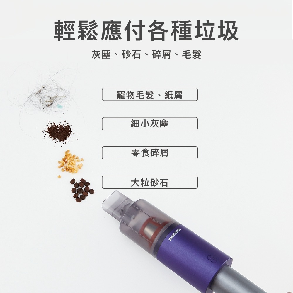 現貨公司貨保固✨【TELEFUNKEN 德律風根 超輕量直立式無線充電式吸塵器 LT-VC2115】吸塵器 無線 直立-細節圖3