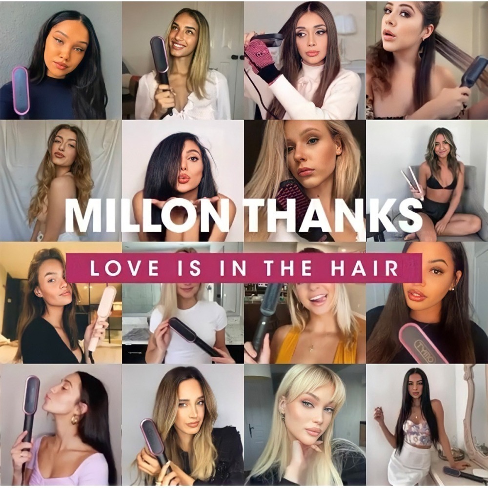 公司貨保固免運✨【TYMO RING直髮梳 造型梳 HC100】造型梳 懶人直髮器 離子梳 電子梳 防燙-細節圖2