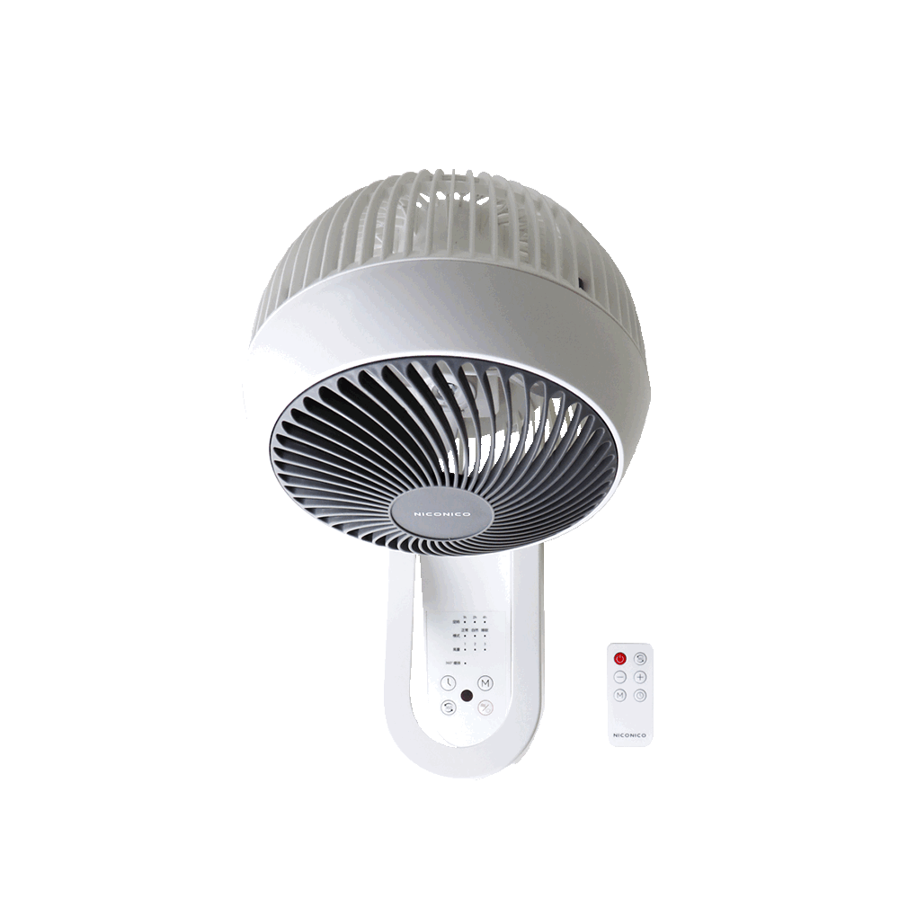 現貨免運公司貨保固✨【NICONICO 360°微電腦9吋遙控循環壁扇 NI-EW935】壁掛扇 循環扇 附遙控器-細節圖7