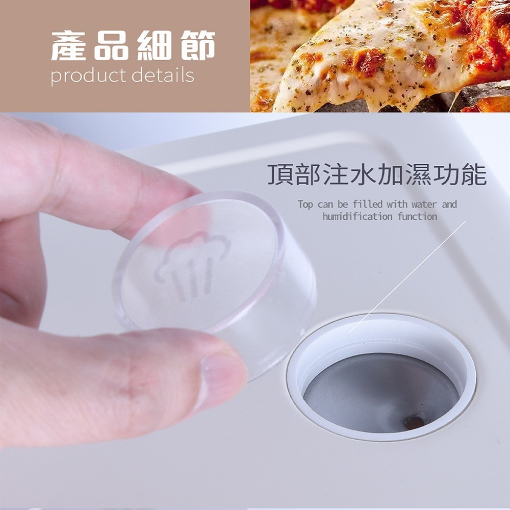 全新公司貨保固免運【晶工 多功能三旋鈕氣炸烤箱 16L  JK-7216】氣炸烤箱 烤箱 電烤箱 蒸氣 定時 大容量-細節圖7