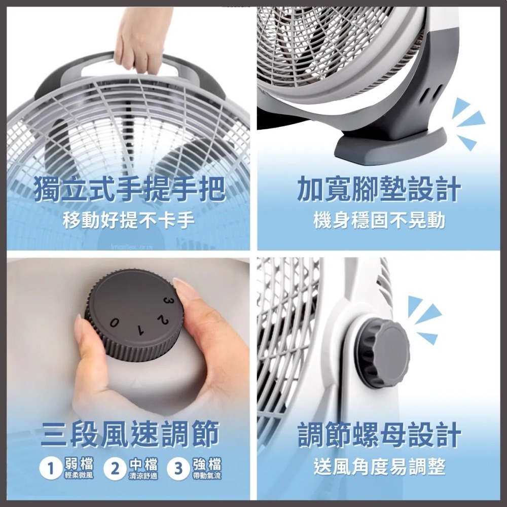 現貨公司貨保固✨【Imaflex伊瑪  20吋循環扇 IBF-2002】同LT-CF2206 2024年製造 機械式-細節圖4
