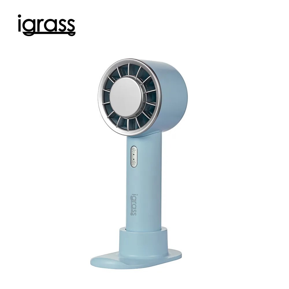 公司貨保固免運✨【igrass 制冷式強力靜音風扇 IGS055】贈底座 掛繩 手持風扇 隨身風扇 小風扇 USB風扇-規格圖11