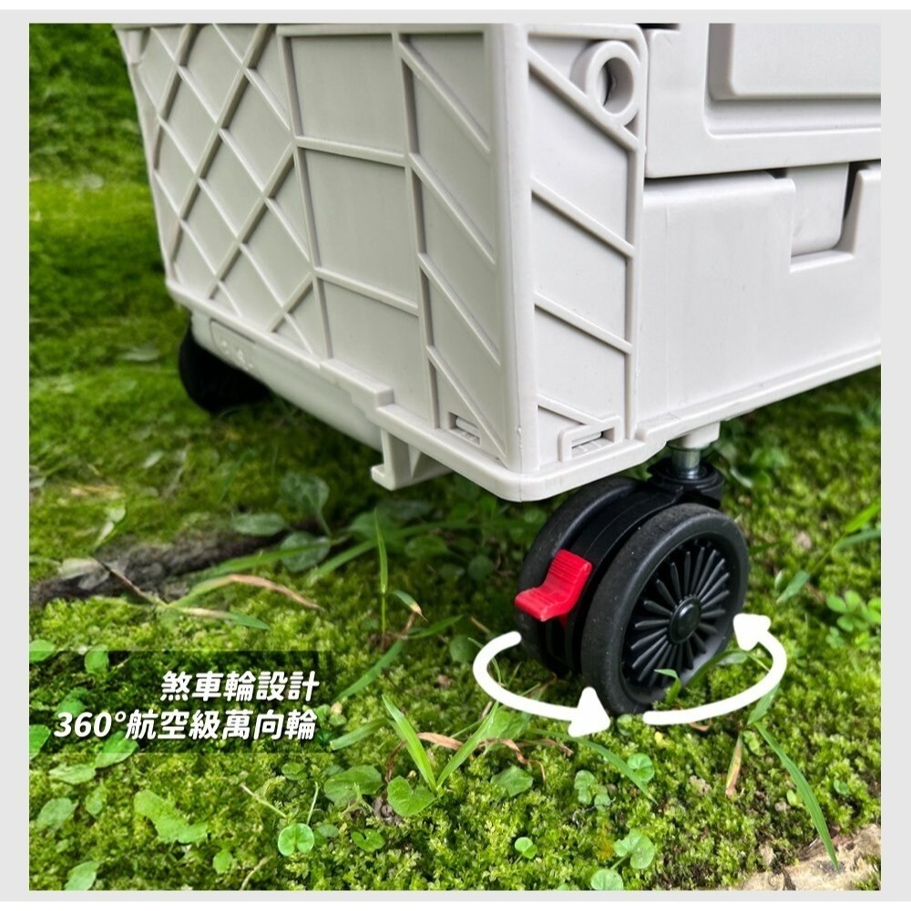 公司貨保固免運✨【igrass 多功能露營推車 IGS048】戶外折疊手推車 手拉車 摺疊小推車 野餐車 拉桿車 快遞車-細節圖7