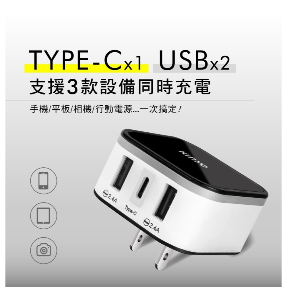 公司貨保固✨【KINYO 多合一旅行萬國轉接頭 MPP-2345 MPP-3456】USB TYPE-C 轉接頭 出國-細節圖3