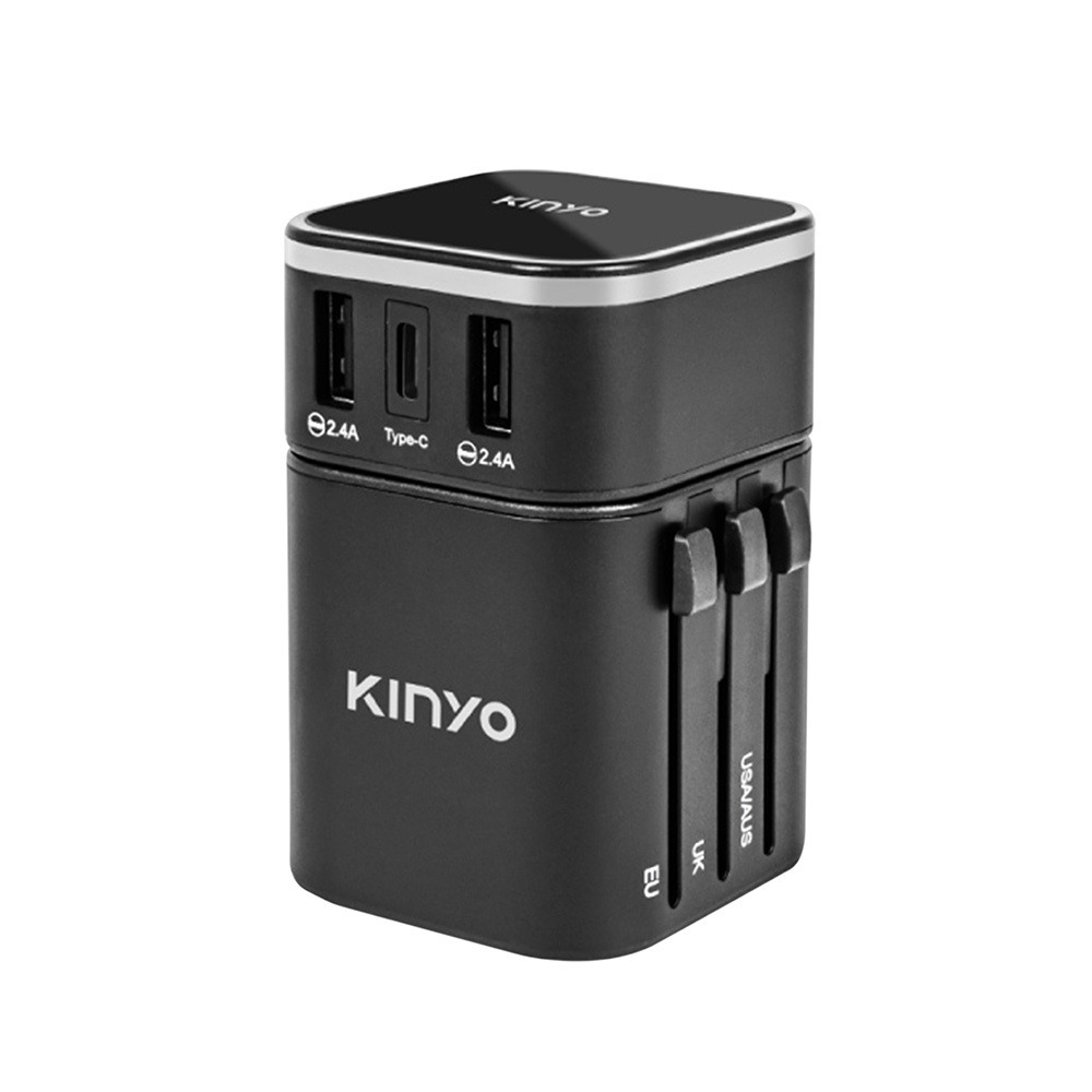 公司貨保固✨【KINYO 多合一旅行萬國轉接頭 MPP-2345 MPP-3456】USB TYPE-C 轉接頭 出國-規格圖11