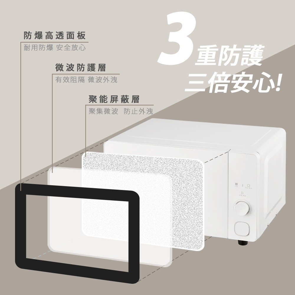 現貨公司貨保固免運【ARTISAN 20L微電腦平台式微波爐 MW2003】平面式 好清潔 觸控面板 無轉盤 解凍-細節圖5