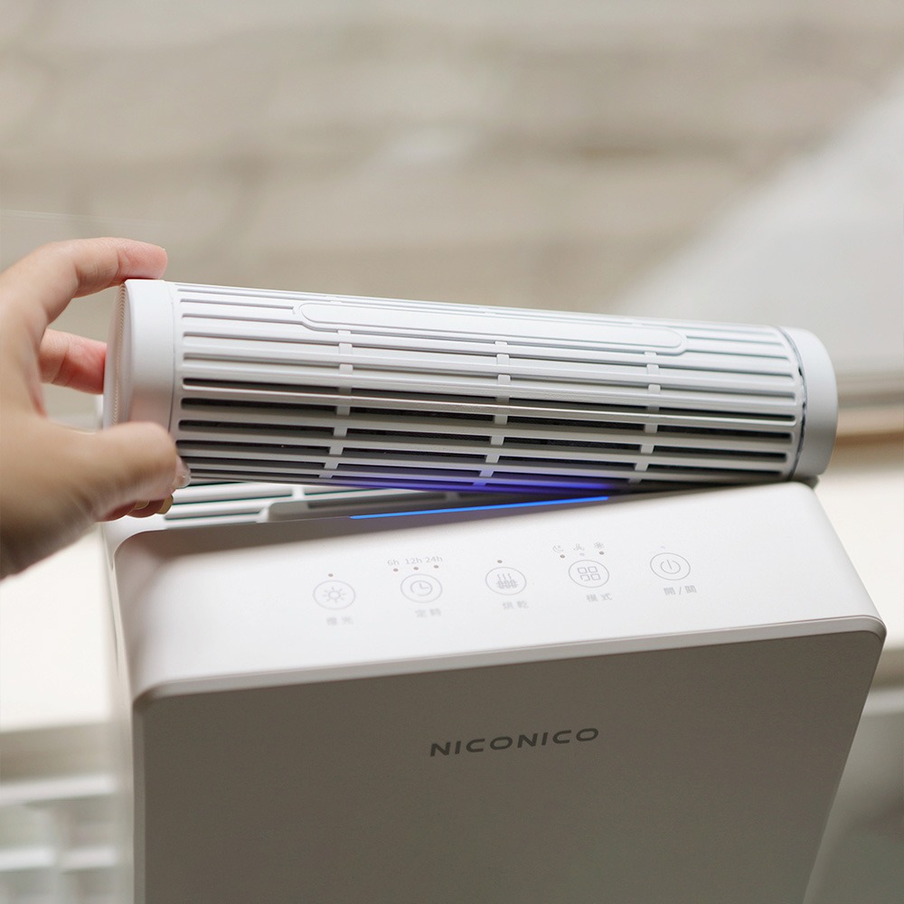 公司貨保固免運✨【NICONICO 除濕機 x 除濕棒 二合一電子除濕機 NI-DF2409】免耗材 省電 定時 觸控-細節圖4
