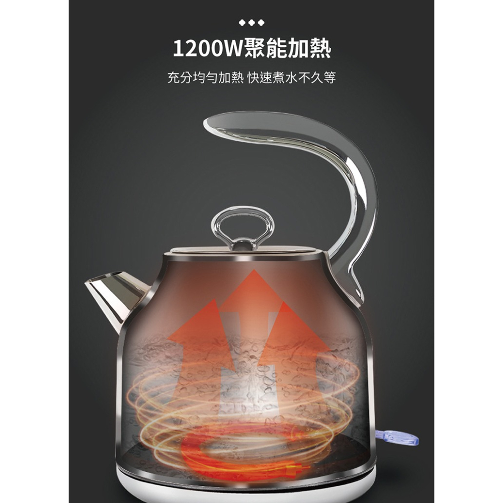 現貨免運公司貨保固✨【NICONICO 復古美型不鏽鋼快煮壺 (1.7L) NI-L2304】快速沸騰 304不鏽鋼-細節圖5