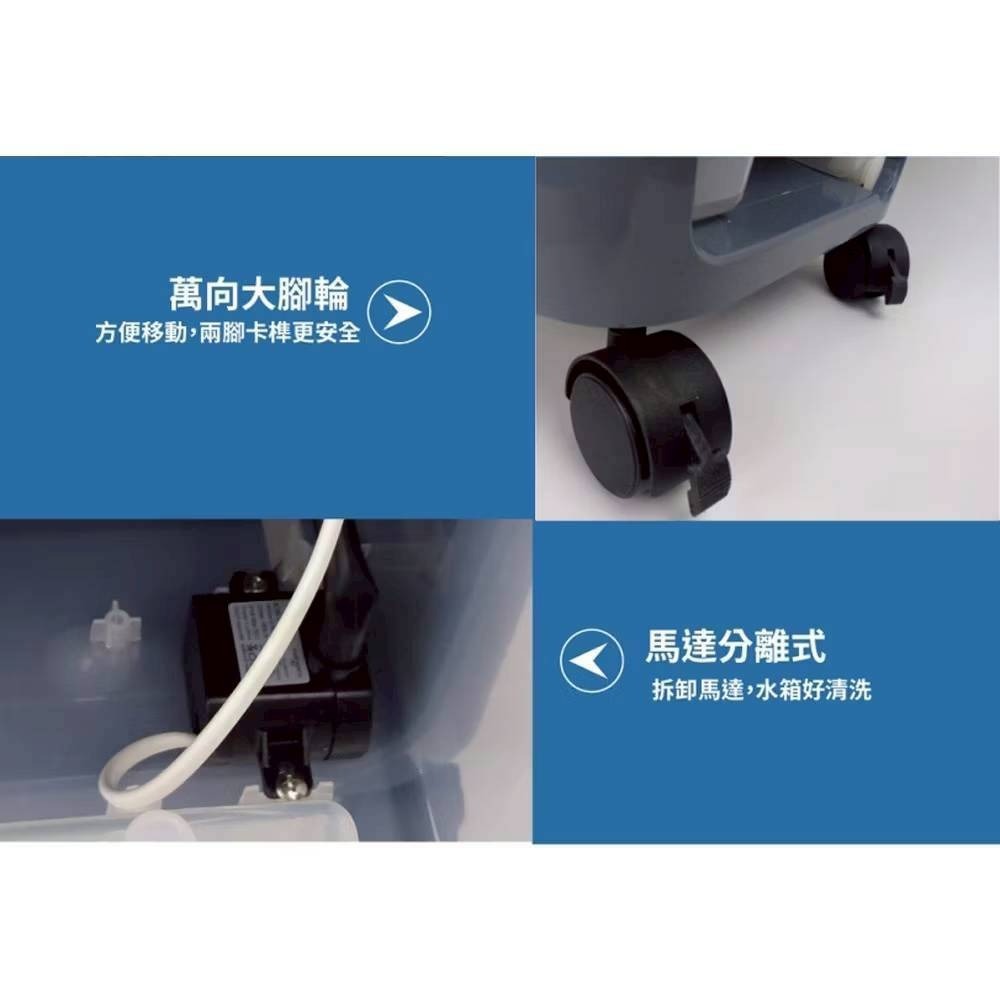 現貨公司貨保固✨【LAPOLO 三段速低噪音快涼水冷扇 7L LA-6507】冰涼扇 夏天 移動 循環扇 電扇-細節圖7