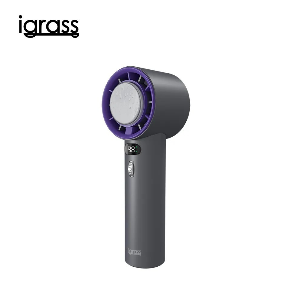 現貨公司貨保固✨【igrass 數顯100段制冷式強力靜音風扇 IGS056】冰鎮 100段風速 手持風扇 LED顯示-規格圖10