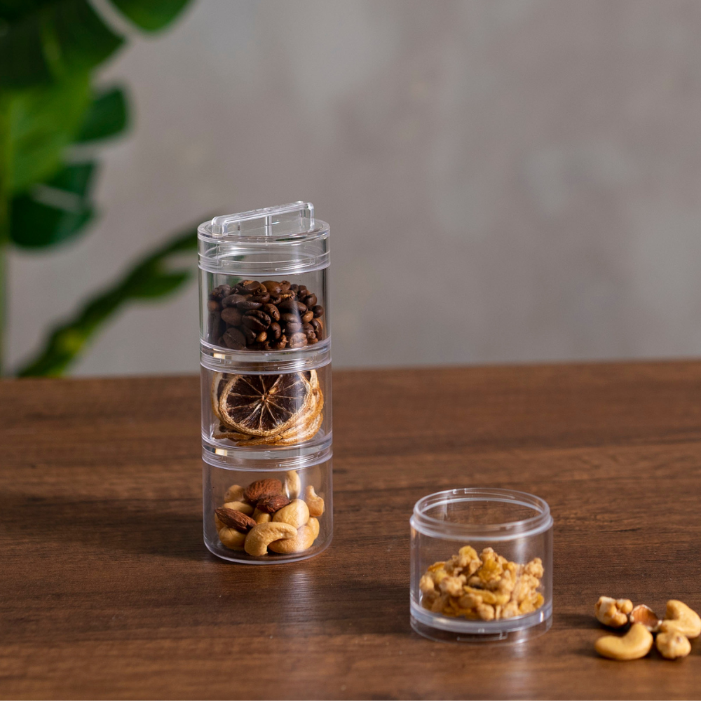 現貨公司貨新品✨【ANKOMN 營養氣密艙 XL】氣密罐 密封 防潮 攜帶 保鮮 分裝盒 收納 大容量 台灣製造 米餅-細節圖4