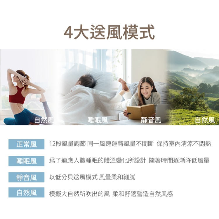 現貨免運公司貨保固✨【NICONICO 10吋語音聲控DC循環扇 NI-DC2410】AI智能 聲控 變頻 定時 夜燈-細節圖8