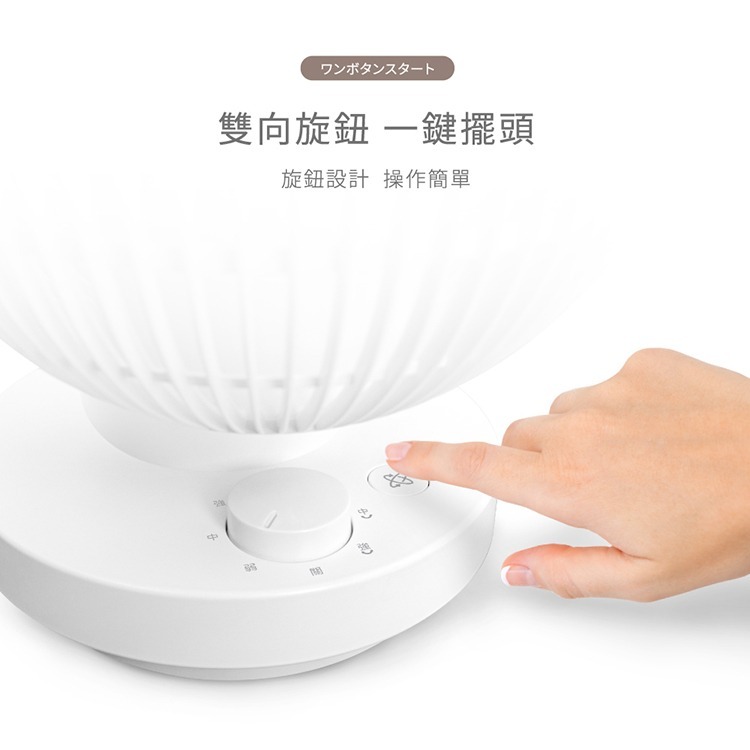 現貨免運公司貨保固✨【NICONICO 7吋 易拆式陀螺循環扇 NI-GS2506】可拆清潔  四季扇 桌扇 風扇 擺頭-細節圖7