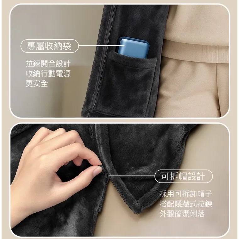 現貨公司貨保固✨【igrass 加熱披肩毛毯 IGS060】電暖毯 披肩毯 披肩電熱毯 電熱披肩 懶人毯 電熱毯 加熱毯-細節圖8