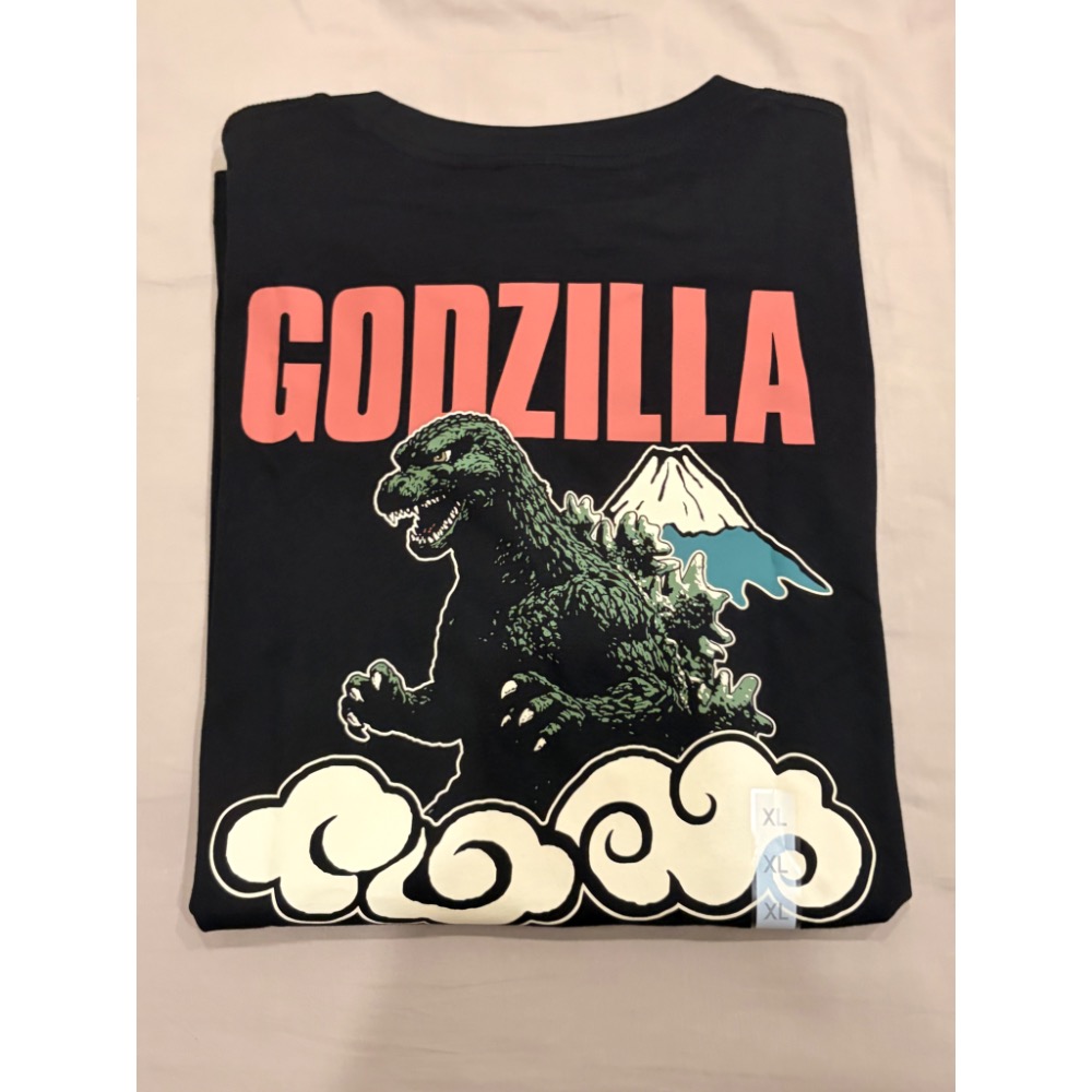 GU 哥吉拉 GODZILLA T恤 XL-細節圖3