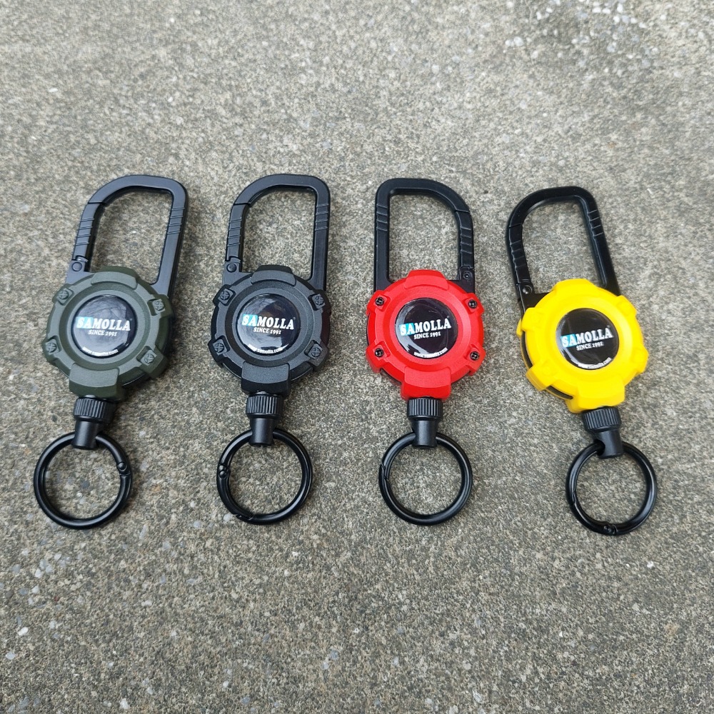 登山扣 鋼絲 伸縮扣 易拉扣  負重1kg 釣魚 登山 露營好用 強力 磁吸-細節圖3