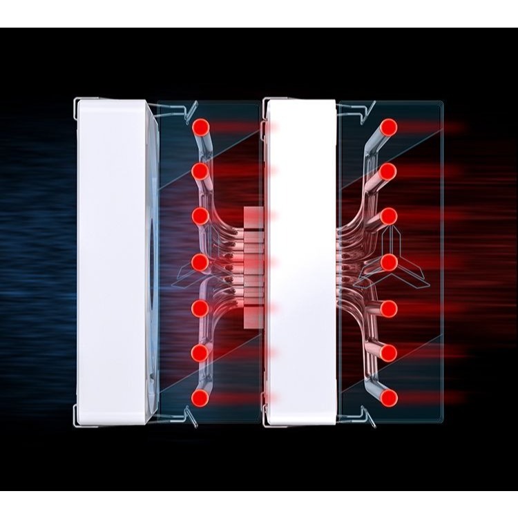 ~協明~ Jonsbo CR-3000 雙塔雙扇CPU散熱器 白色 TDP:260W 3年保-細節圖9