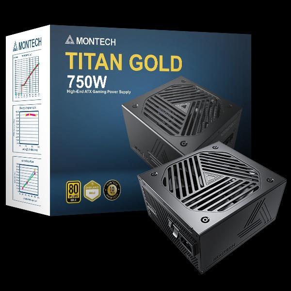 協明~ MONTECH 君主TITAN GOLD 750W 1000W 1200W 金牌電源供應器10年
