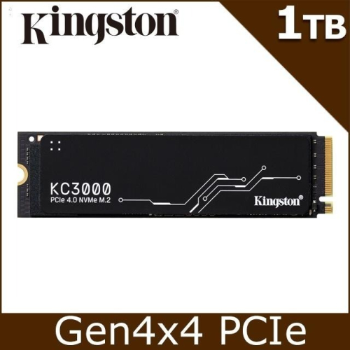 ~協明~ 金士頓 Kingston KC3000 1TB 2TB PCIe 4.0 M.2 SSD 全新五年保固
