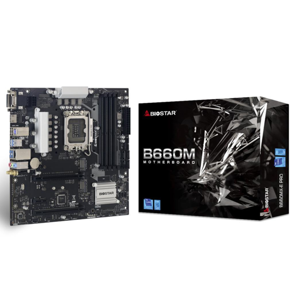 ~協明~ BIOSTAR 映泰 B660MX-E PRO 主機板 / 1700腳位 B660 DDR4 全新三年保固-細節圖5