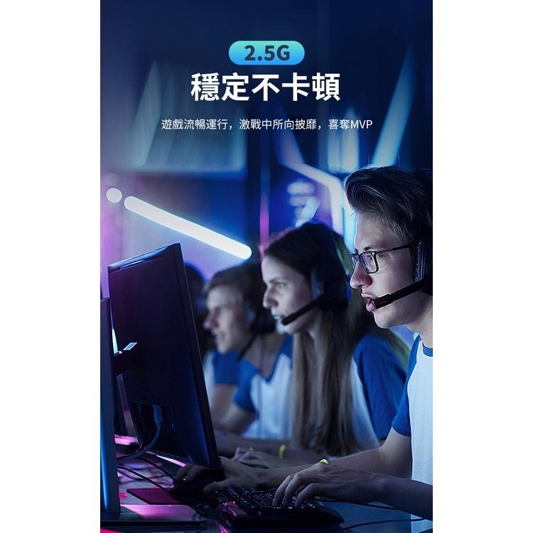 ~協明~ 綠聯 Type-c 2.5G 網路卡 70446-細節圖4