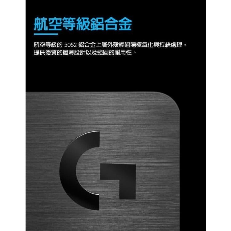 ~協明~ 羅技 G512 機械式電競鍵盤 RGB 可自訂燈效 航空等級鋁合金上蓋-細節圖8